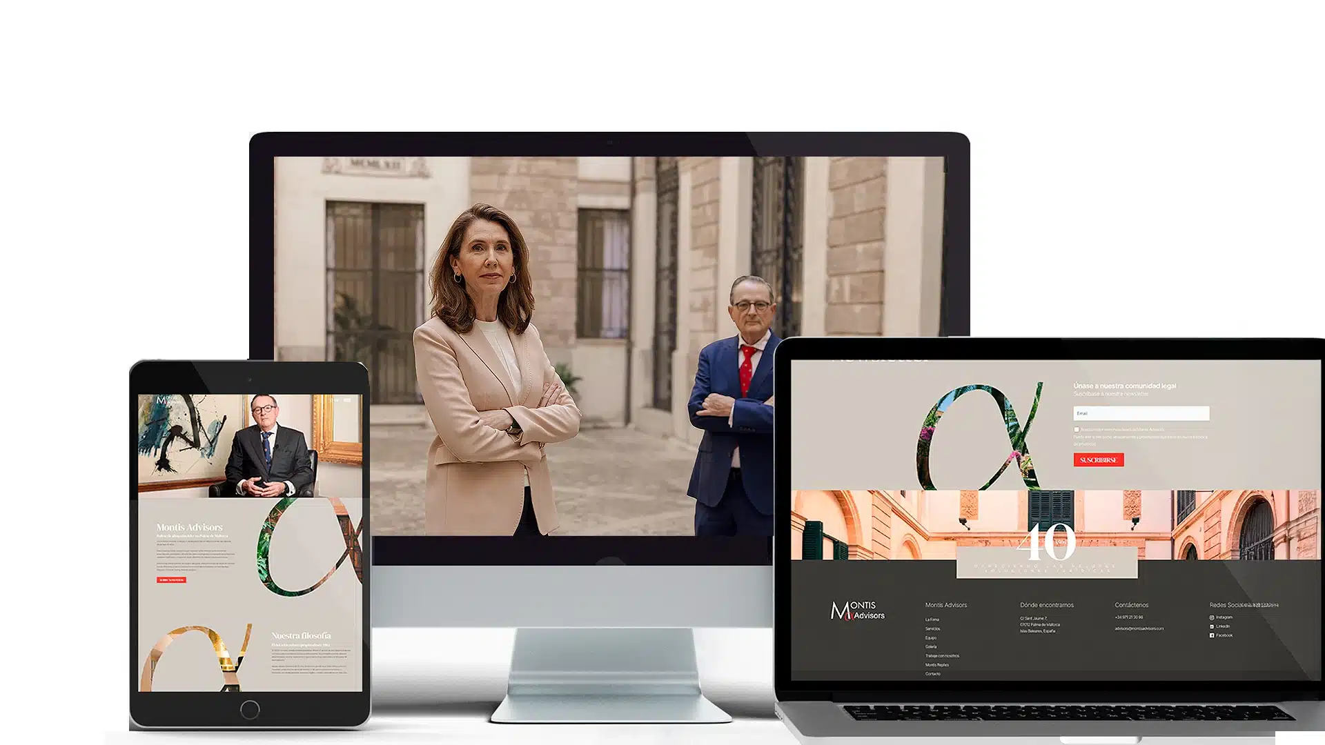 Diseño web en Mallorca: proyecto real de islaNet para Montis