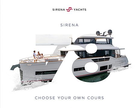 Portfolio islaNet — campaña Sirena 78 yacht | marketing náutico Mallorca