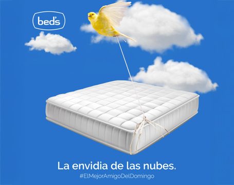Portfolio islaNet — campaña Beds #ElMejorAmigoDelDomingo | dirección creativa