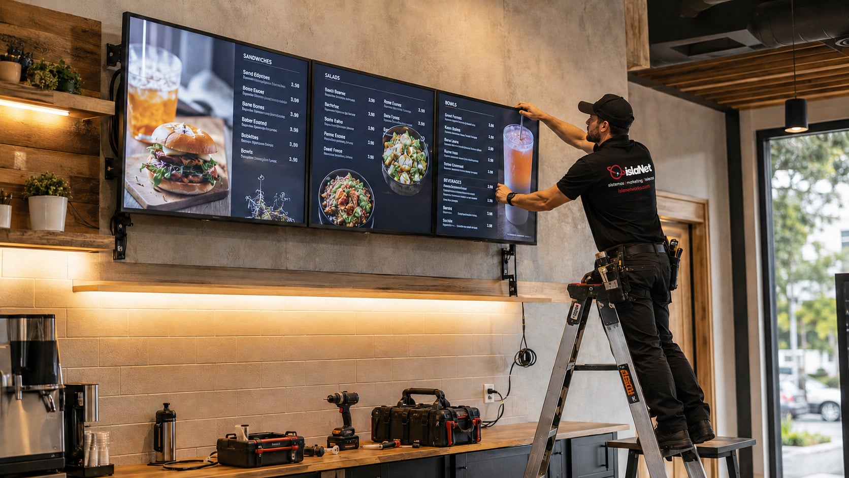 Menu digital para restaurantes y cafeterias en Mallorca - islaNet
