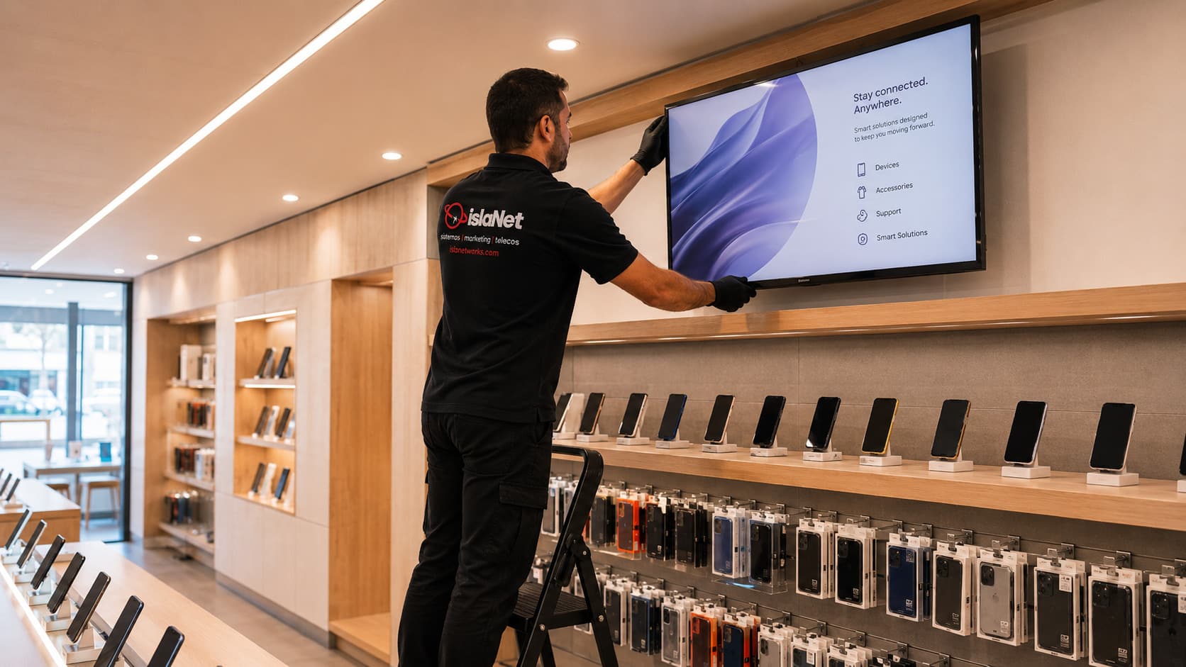 Wifi profesional empresarial en Mallorca con segmentación y soporte 24x7